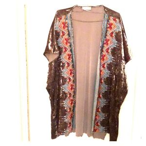 Velvet Kimono.